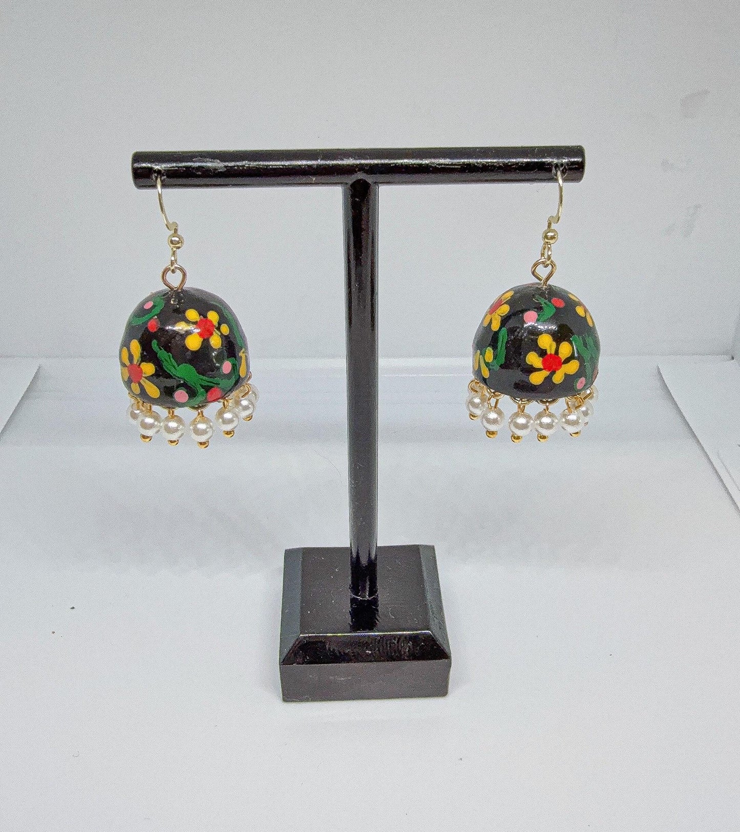 Jhumka Earrings/Handmade Jhumkas/Paper Quilling Earrings/Light weight earrings/Eco friendly jewelry