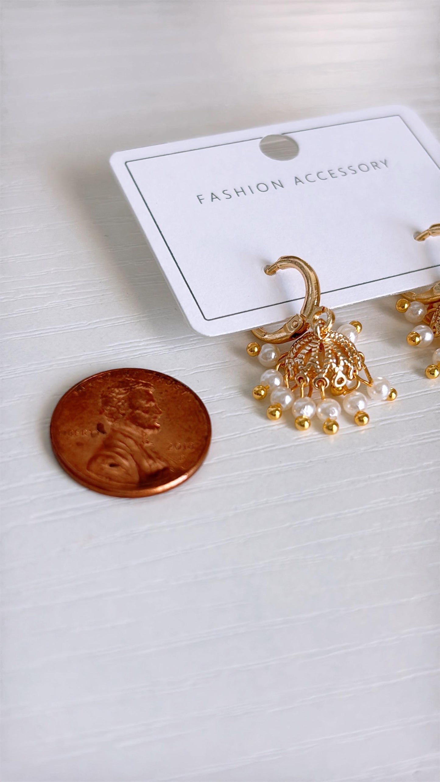 Cute Micro Mini Jhumka Earrings,14k Gold Plated Hoop Earrings,Baby size jhumka earrings,Gold Plated Earrings