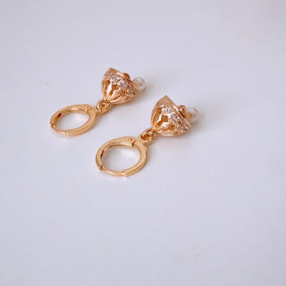 Micro Jhumka Hoops Gold Bali Plated Jhumkas 18 Karat imitation gold earrings Jhumkas Punjabi earrings Dainty Jhumkas Traditional